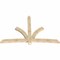 Ekena Millwork Davenport Rough Sawn Timber Gable Bracket, Douglas Fir, 108"W x 72"H x 4"D x 6"F, 16/12 Pitch GBW108X72X0406DAV00RDF - alternate 3